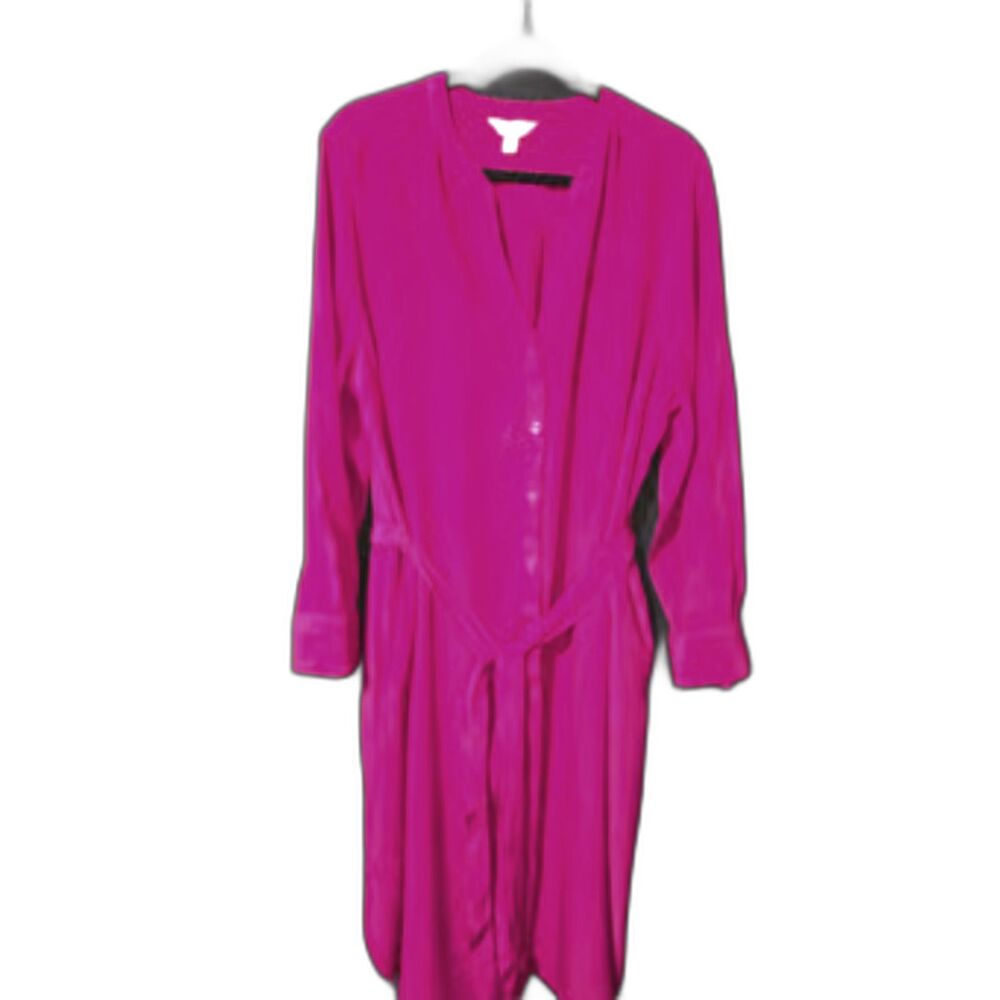 NWT Terra & Sky Shirt Dress w/Long Sleeves size 2x